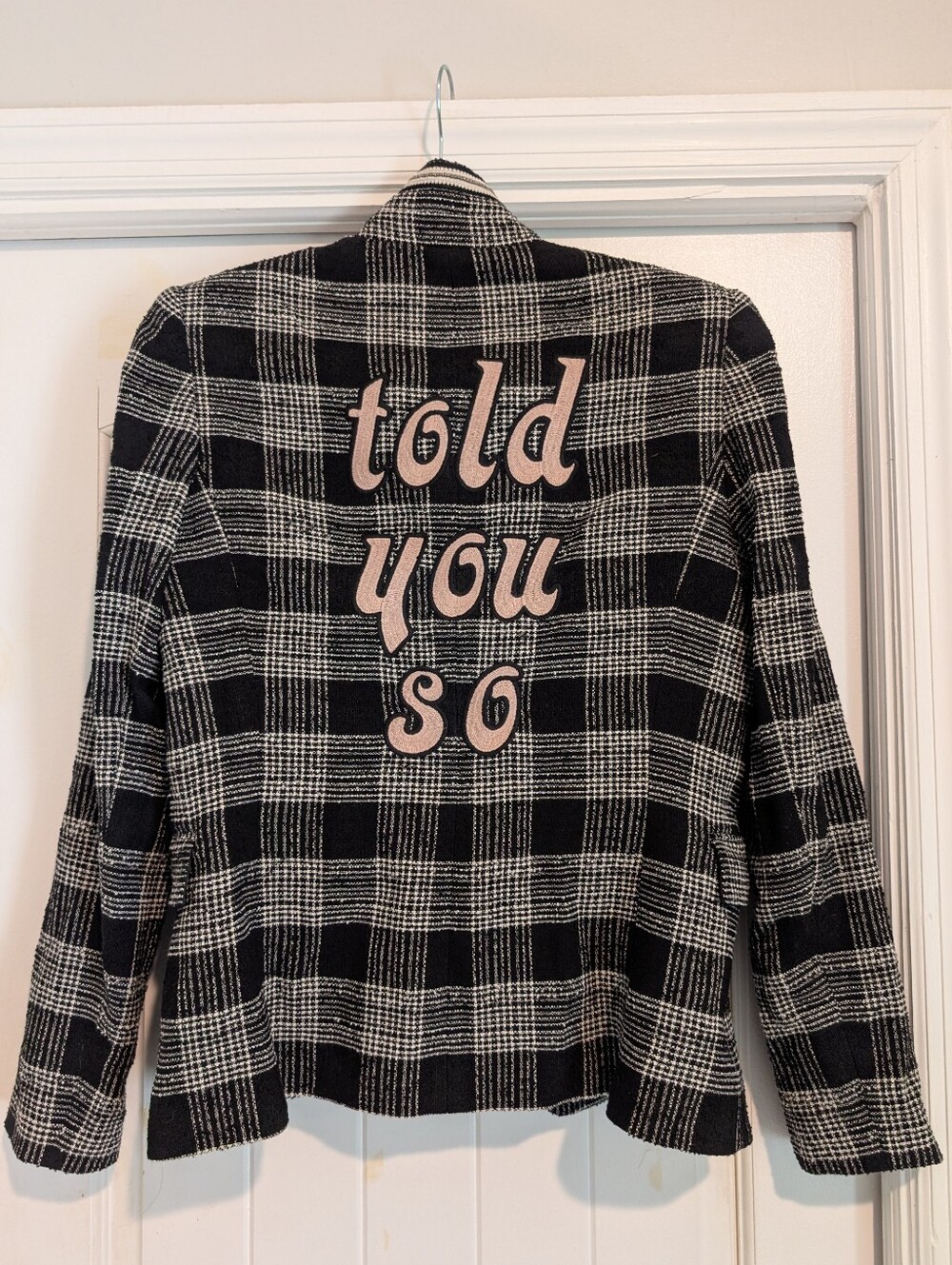 Y2K Alice + Olivia "Told You So" Jacket Sz 8